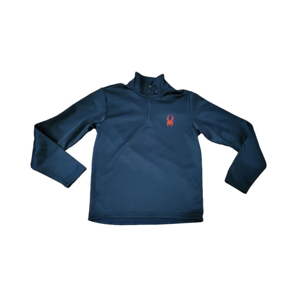 Spyder Black mens Small 1/4 Zip Fleece in good condition